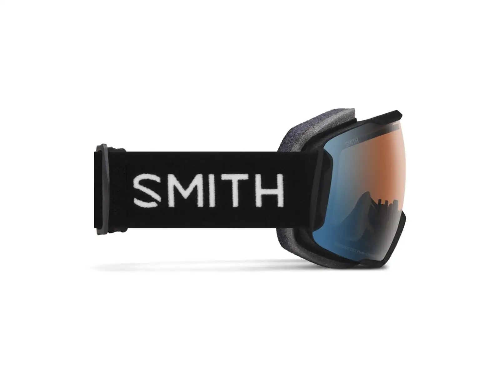 Smith Sequence OTG lyžiarske okuliare Black / ChromaPop Pro Photochromic Blue Mirror