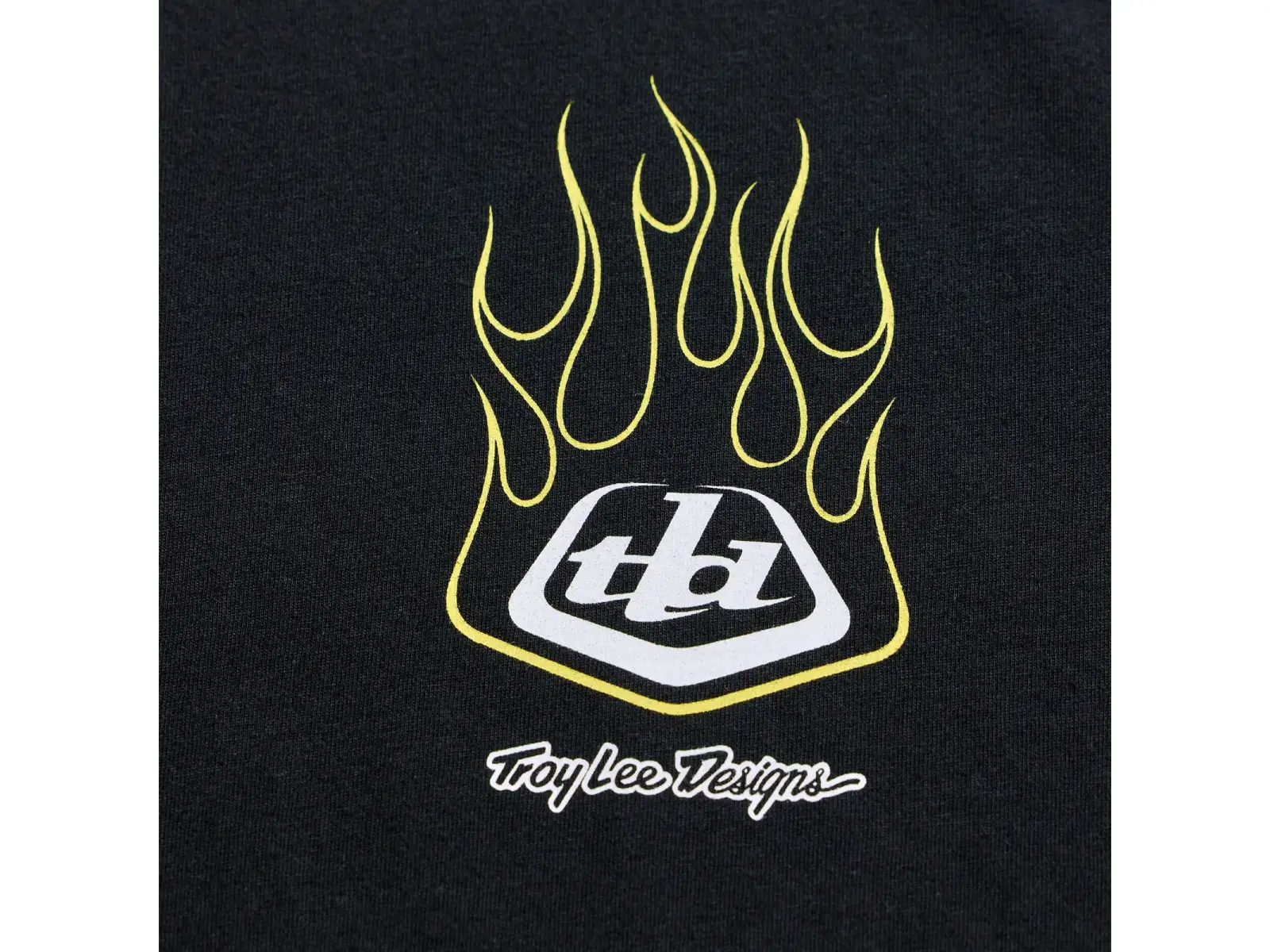 Troy Lee Designs Flame 2 pánske tričko krátky rukáv Black