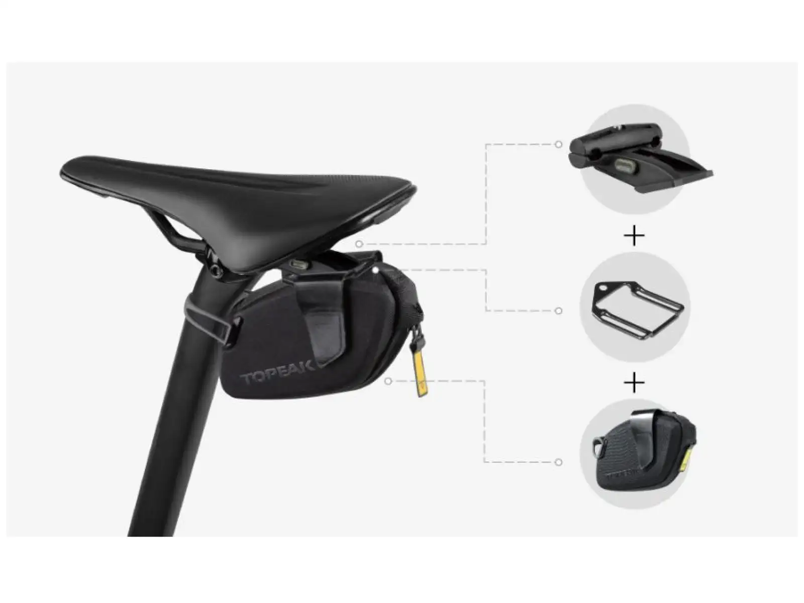 Topeak Duo Fixer držiak pod sedlo čierna