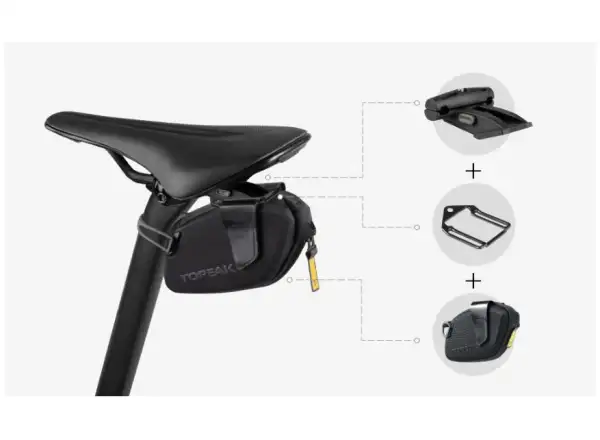 Topeak Duo Fixer držiak pod sedlo čierna