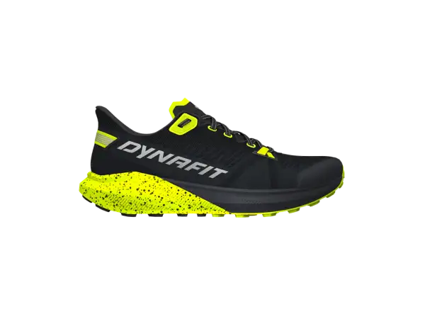 Dynafit Trail Reflective pánske bežecké topánky Black Out/Fluo Yellow