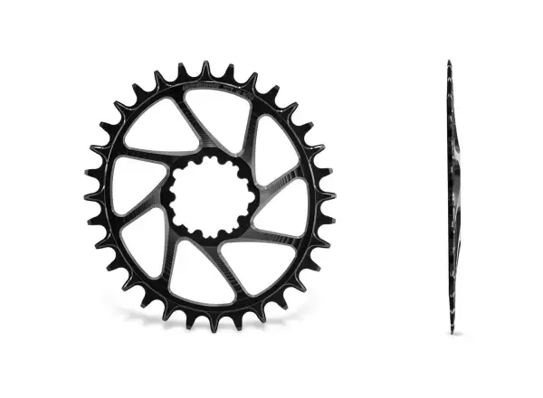 Garbaruk Oval MTB prevodník Sram Boost Black 32z