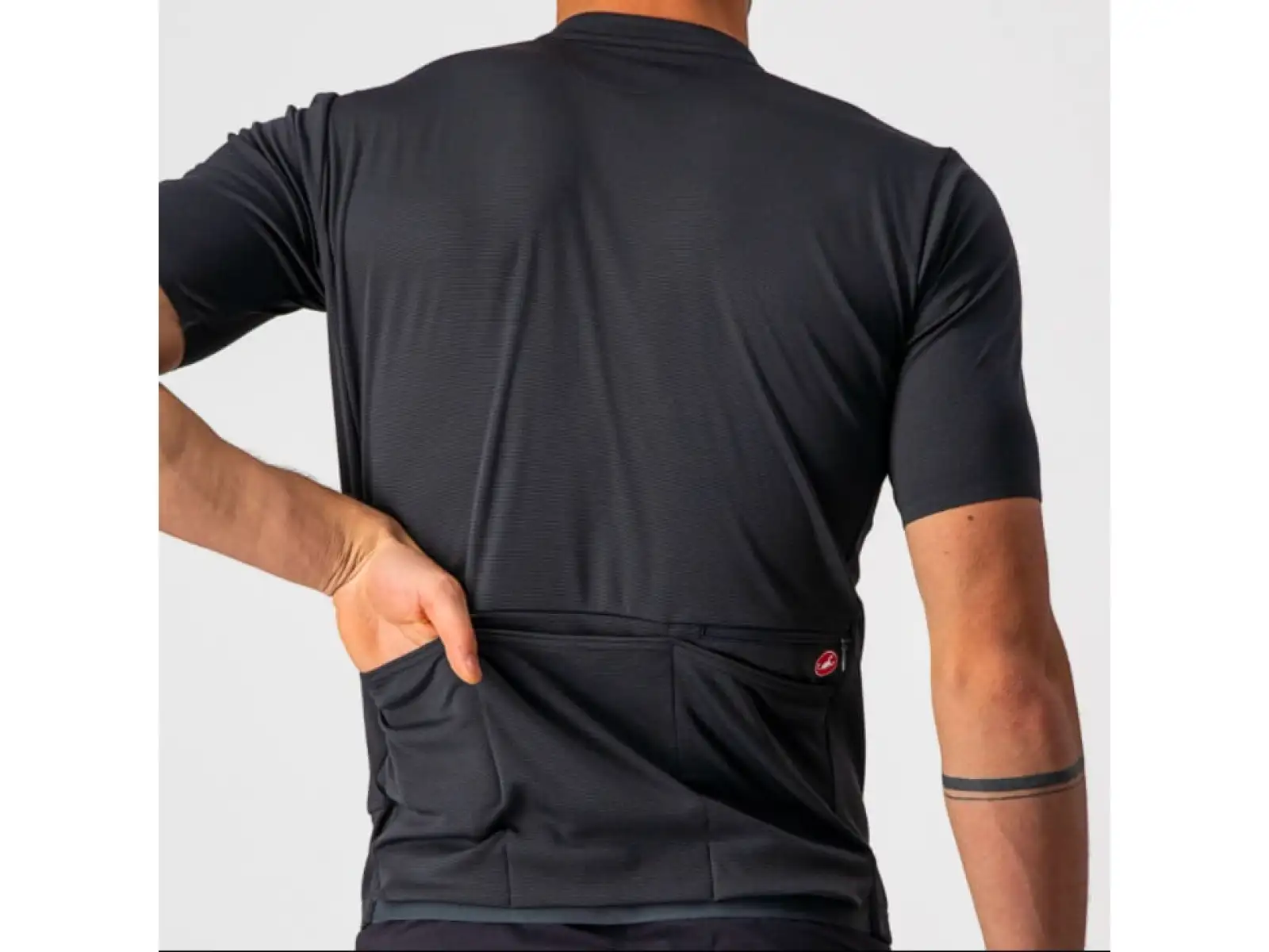 Castelli Unlimited AR Pánsky dres s krátkym rukávom Dark Grey