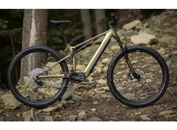 Superior eXF 8089 celoodpružený e-bike Matte Olive Metallic/Chrome Silver