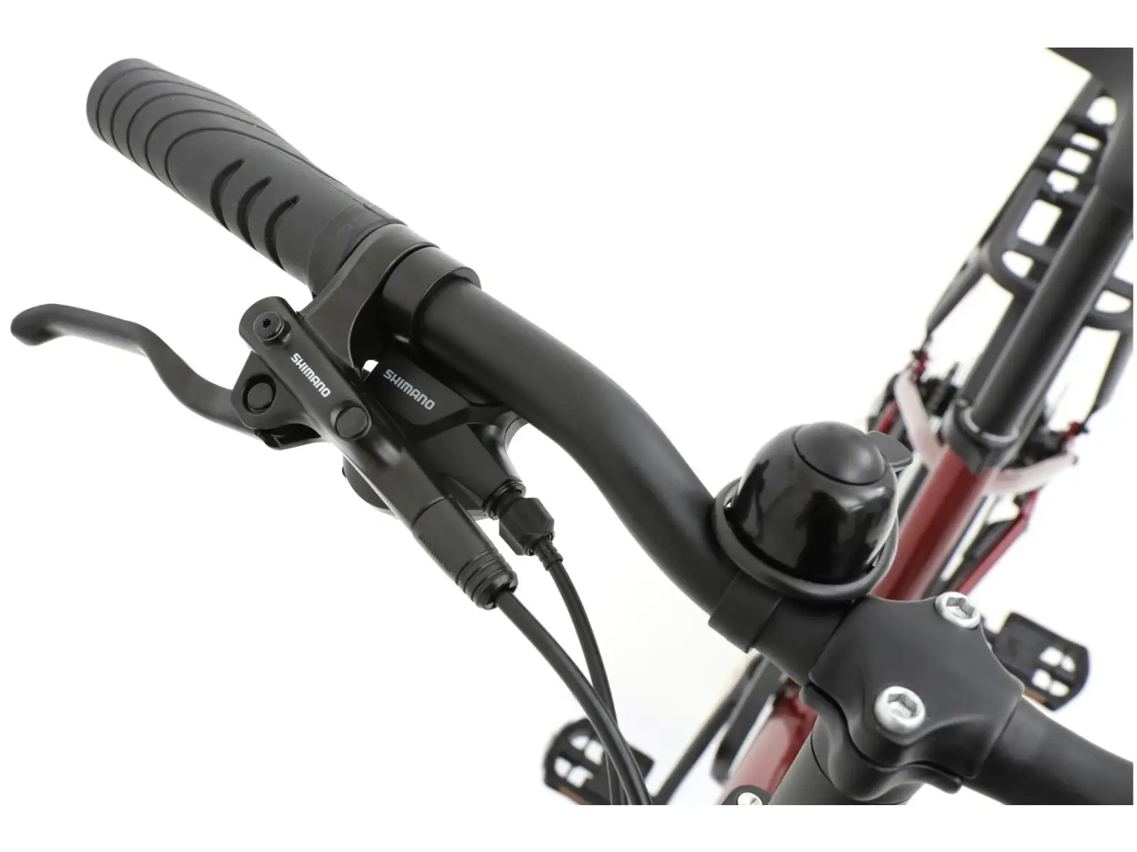 Apache Tanka 24 RX skladací elektrobicykel 363 Wh S/M bordová