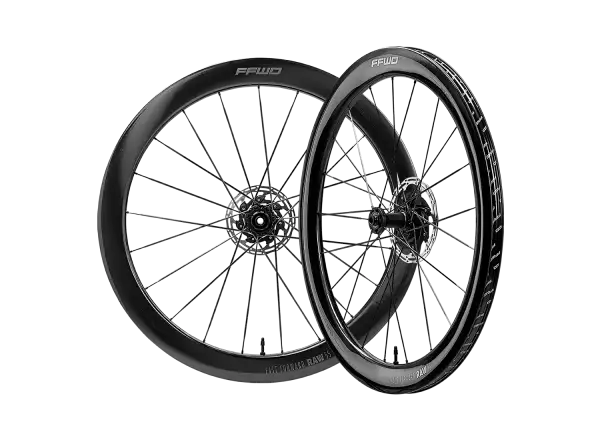 FFWD RAW CS 55 cestné výpletové kolesá Gloss Black