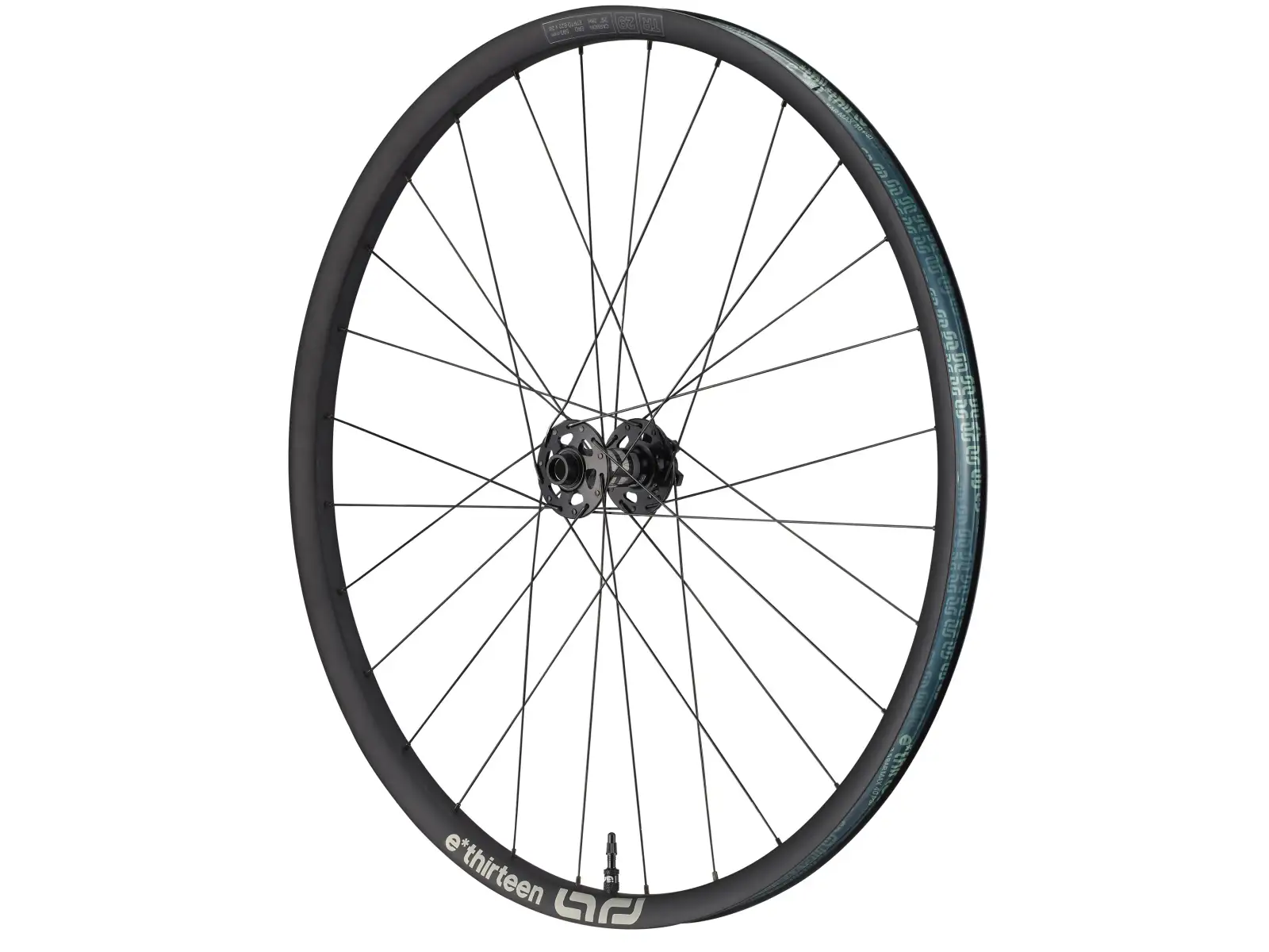 E-13 Optimus Race Carbon Boost 29" predný pletený bicykel čierny