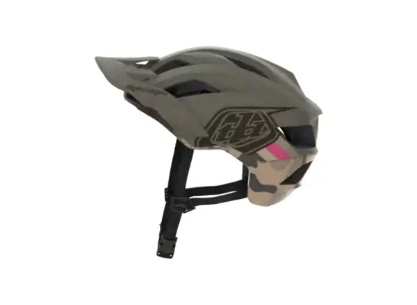 Troy Lee Designs Flowline SE MIPS Badge prilba Tarmac/Oak