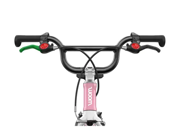 Woom GO 1 Plus detské odrážadlo 14" farba Powder Pink