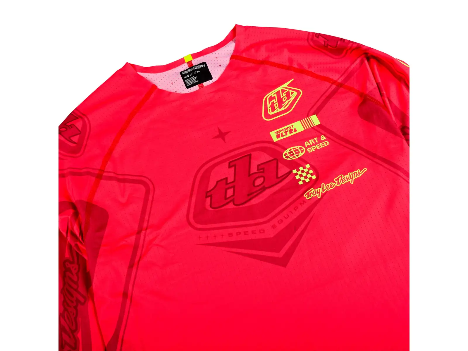 Troy Lee Designs Sprint Ultra Ghostwing pánský dres dlouhý rukáv Infra Red