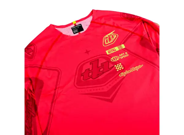 Troy Lee Designs Sprint Ultra Ghostwing pánský dres dlouhý rukáv Infra Red