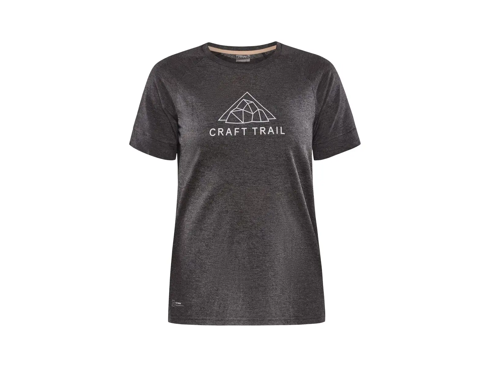 Craft ADV Trail Wool dámska tričko s krátkym rukávom čierna.