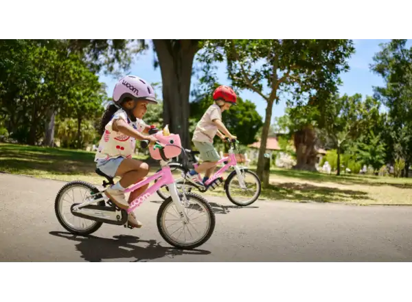 Woom Go 3 Automagic detský bicykel 16" Powder Pink
