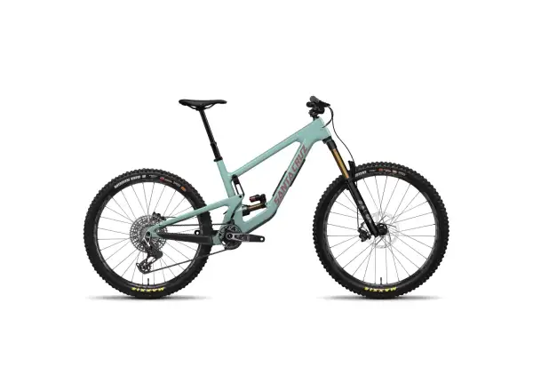 Santa Cruz Nomad 6 CC MX X0 AXS celoodpružený bicykel Gloss Light Teal