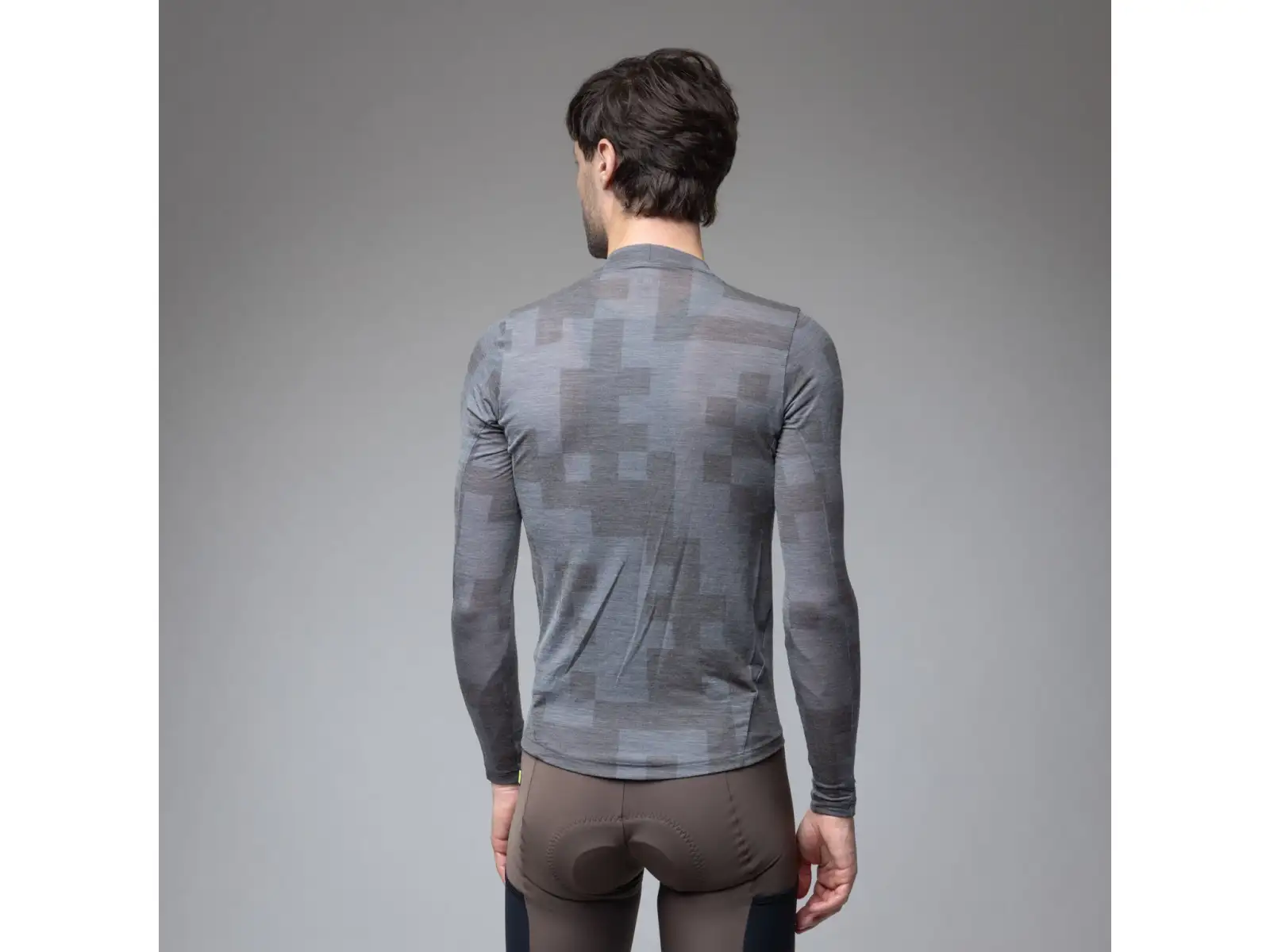 Alé Intimo Knitted pánske spodné tričko dlhý rukáv Grey
