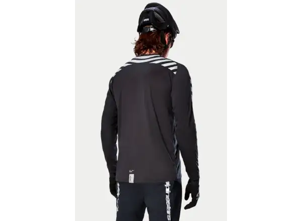 Alpinestars A-Dura Dri Oscar pánsky dres dlhý rukáv Black Reflective