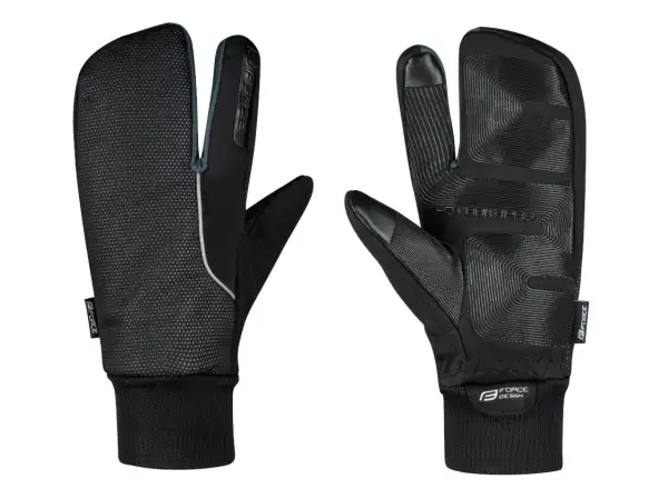 Force Hot Rak Pro 3+1 rukavice čierne