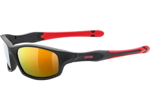 Detské slnečné okuliare Uvex Sportstyle 507 black mat red