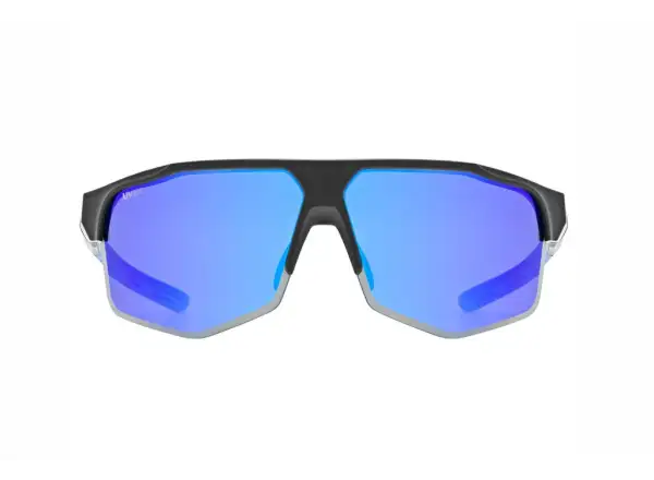 Uvex Axos Set okuliare Black Matt/Mirror Blue
