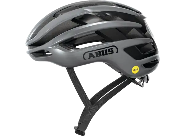 Abus AirBreaker 2.0 MIPS cestná prilba Graphite Silver