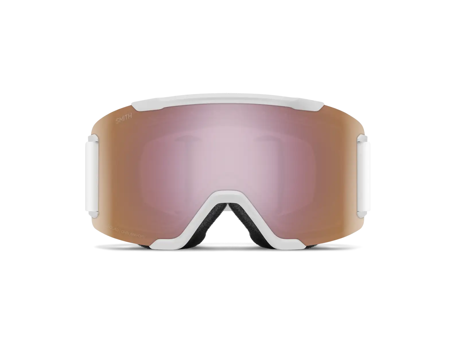 Smith Squad lyžiarske okuliare White Vapor / ChromaPop Everyday Rose Gold Mirror (2 sklá)