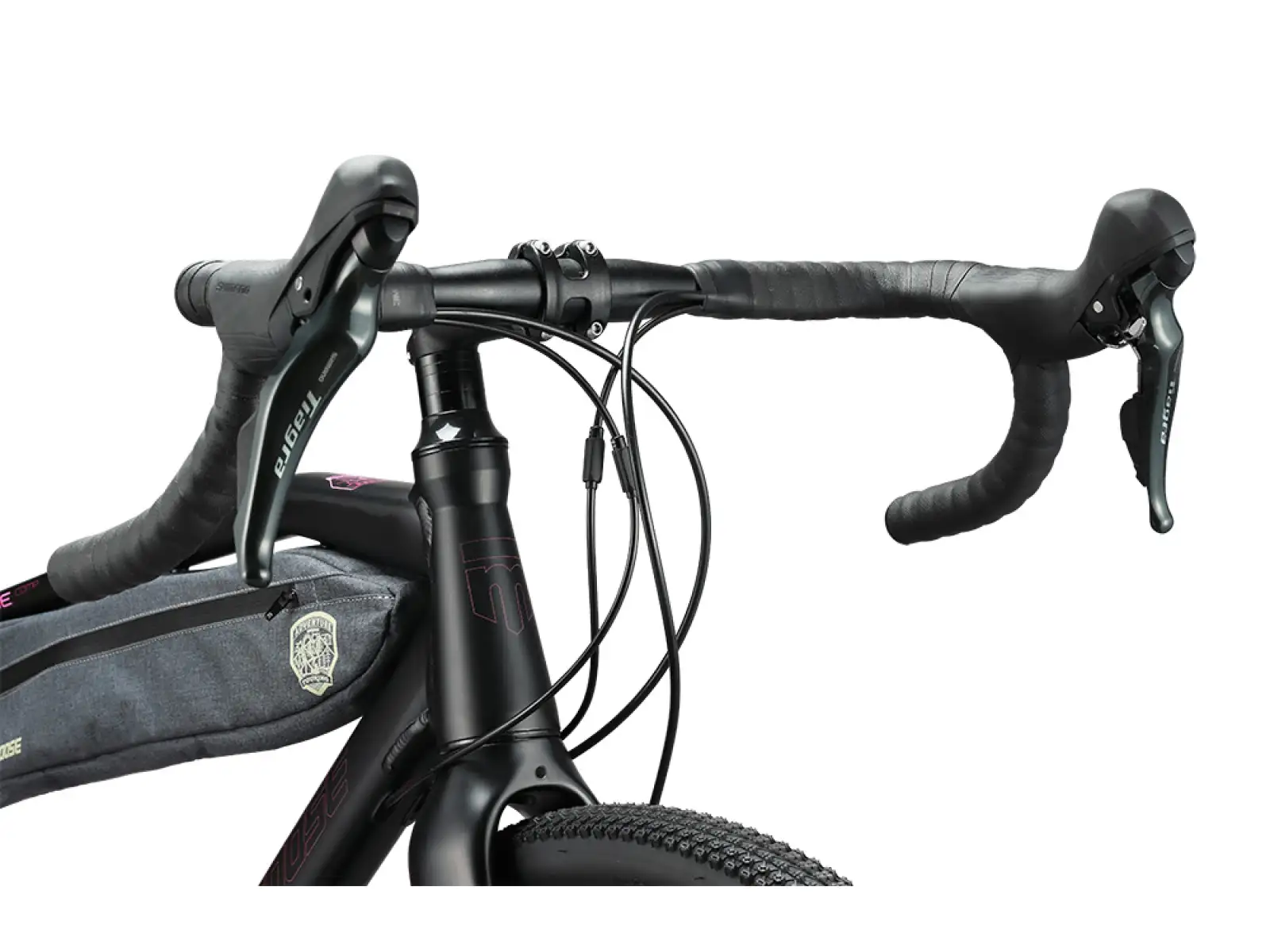 Štrkový bicykel Mongoose Guide Comp Black/Pink