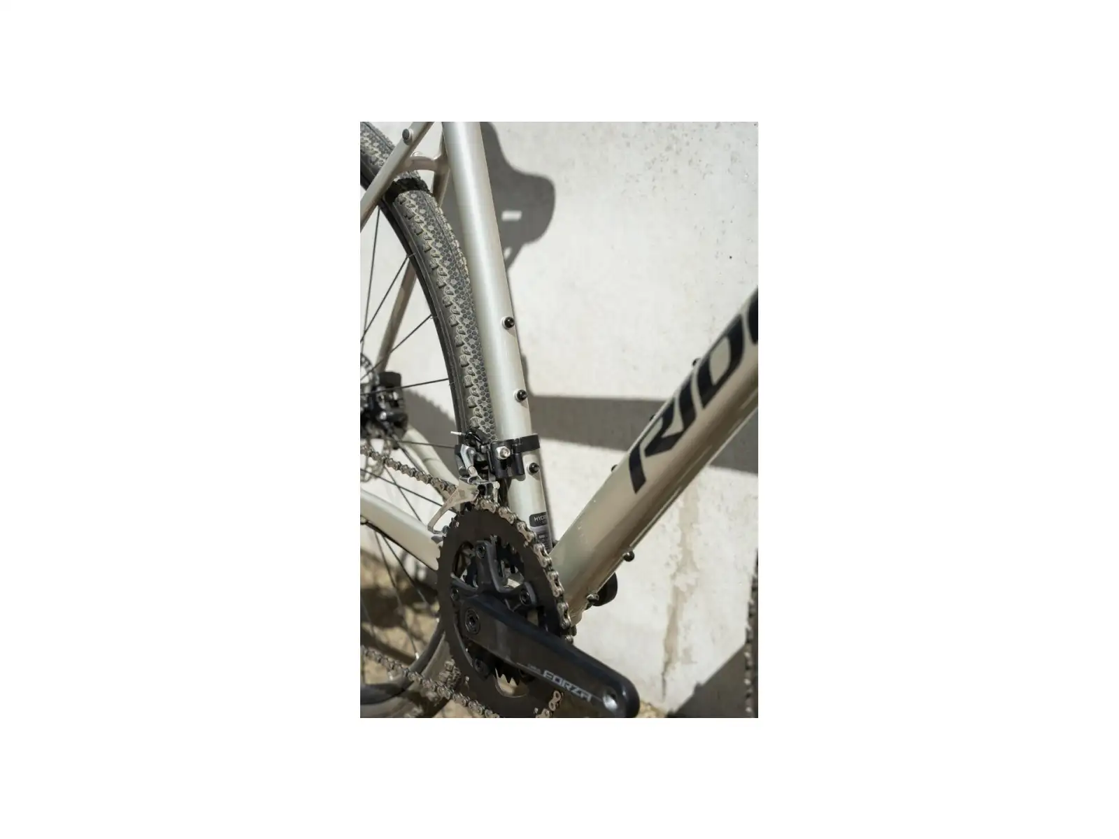 Ridley Grifn A GRX600 gravel bicykel Chain Silver Gray/Black