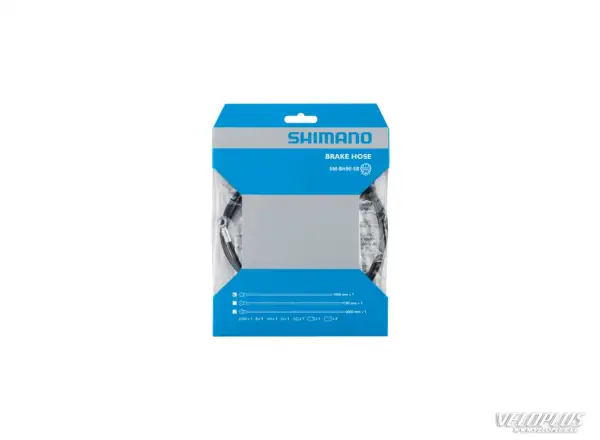Shimano SM-BH90-SB brzdová hadica 2000 mm, rovný – banjo, čierna