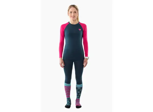 Dynafit Tour Merino Dámske 3/4 spodné nohavice blueberry marine blue