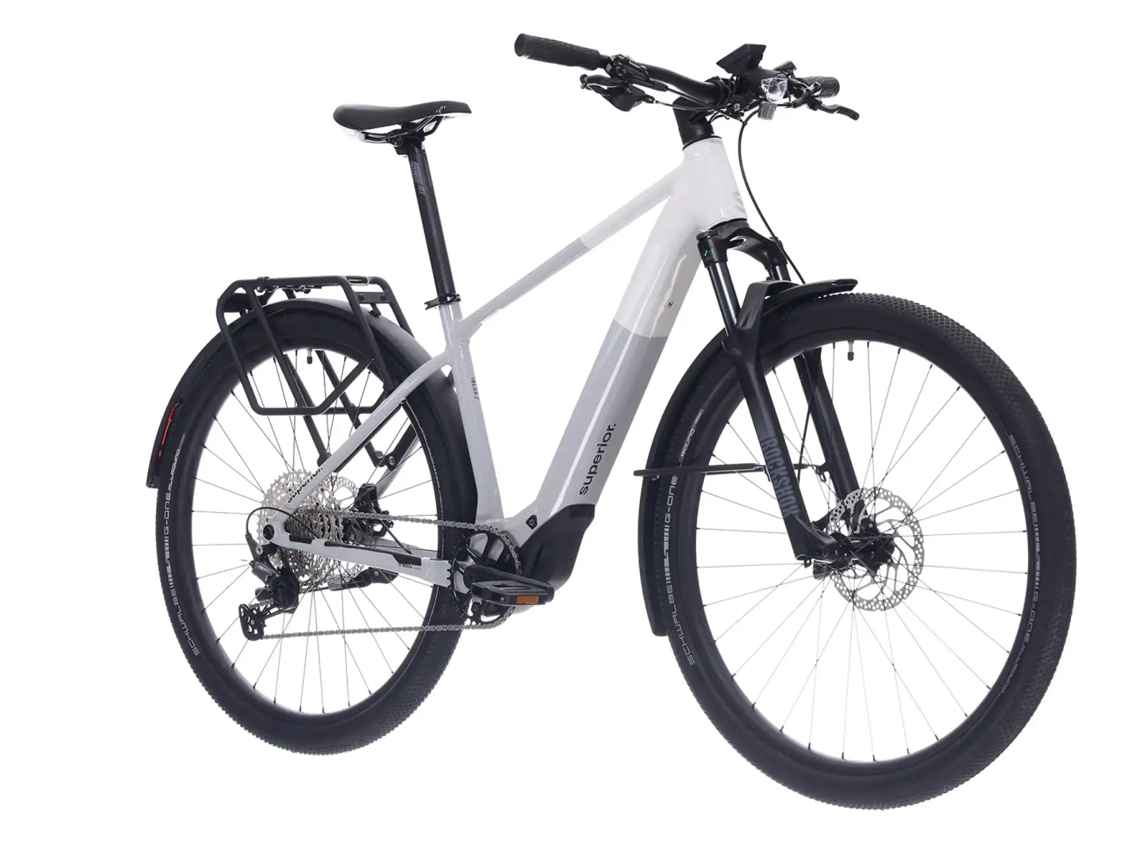Superior iBlox 6.5 mestský elektrobicykel Gloss Grey
