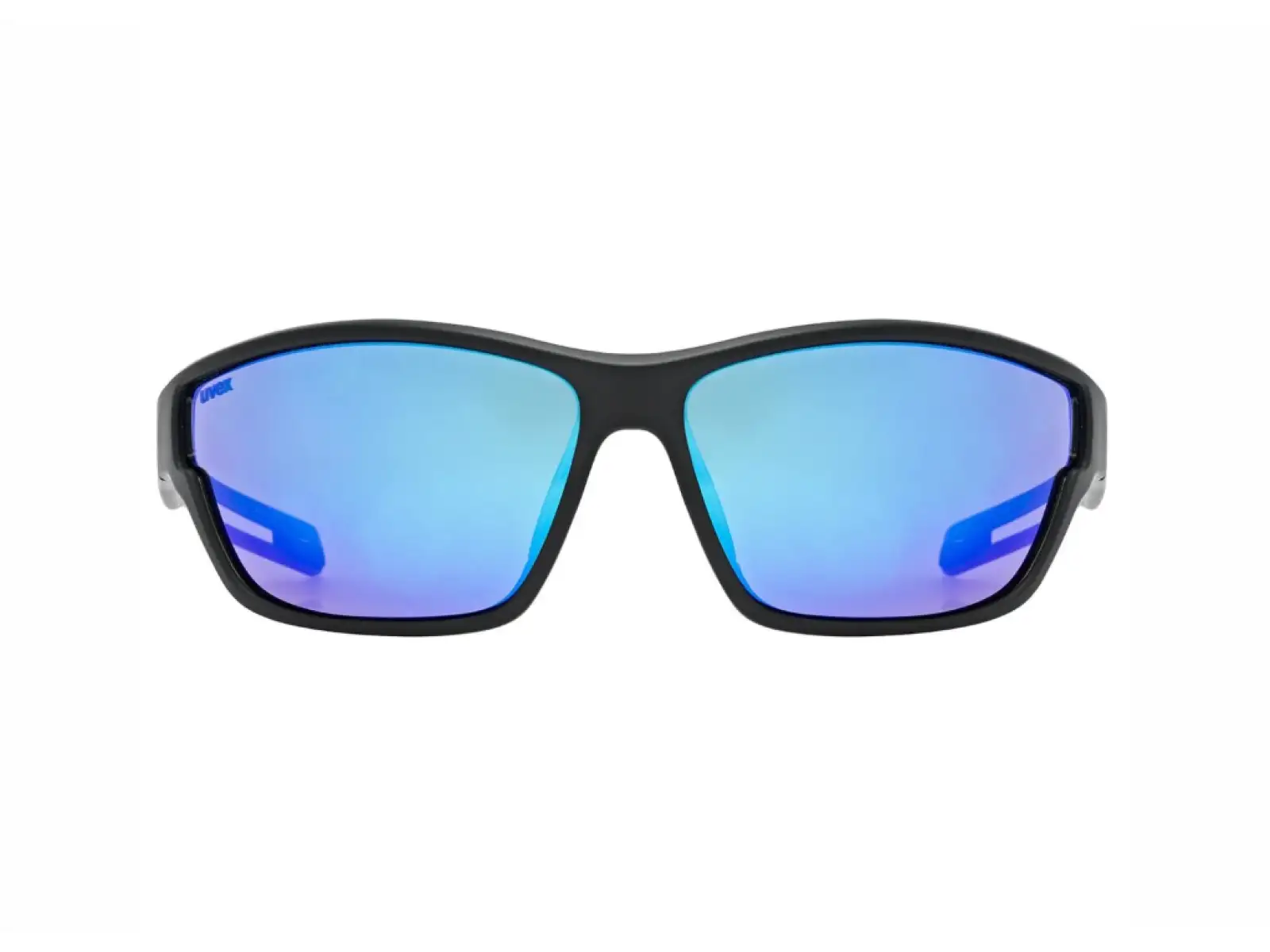 Uvex Sportstyle 806 okuliare Black Matt/Mirror Blue