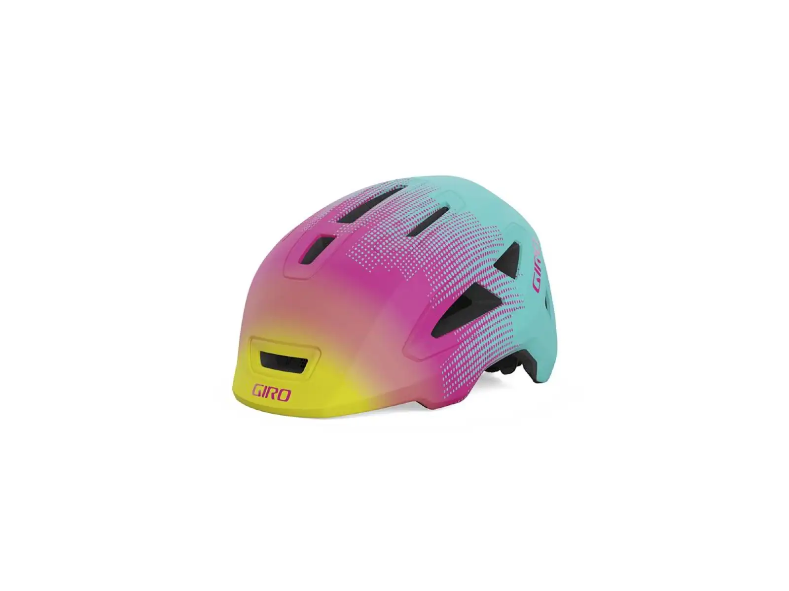 Giro Scamp II detská prilba Mat Teal/Pink Towers