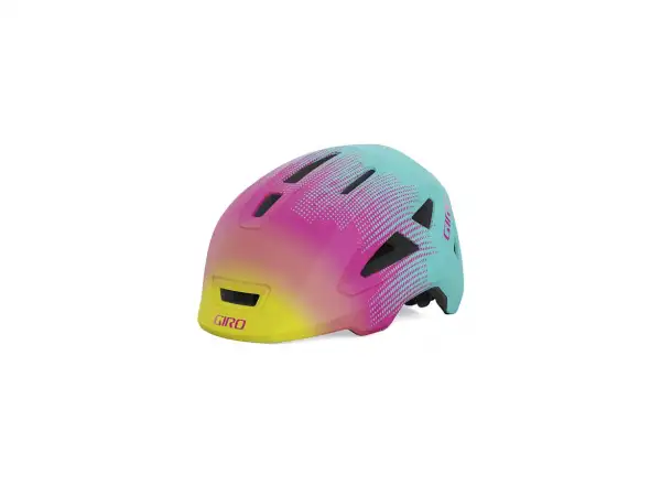 Giro Scamp II detská prilba Mat Teal/Pink Towers