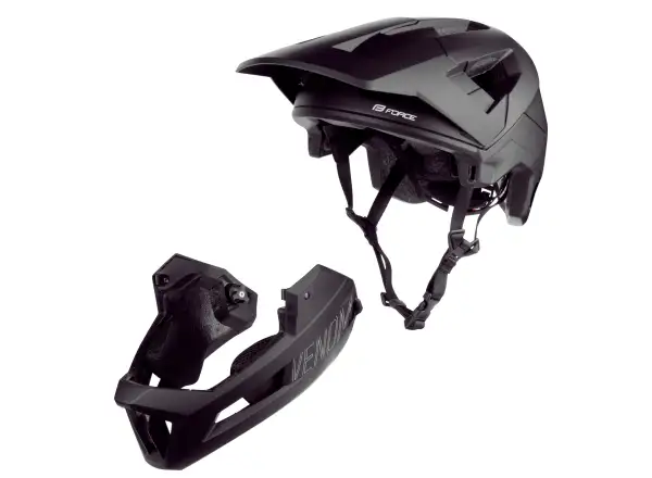 Force Venom downhill prilba čierna