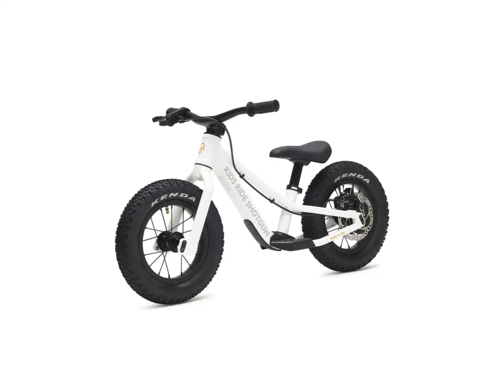 Kids Ride Shotgun detské odrážadlo Dirt Hero 12" s brzdou 2026 biela