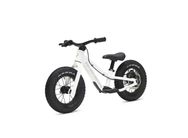 Kids Ride Shotgun detské odrážadlo Dirt Hero 12" s brzdou 2026 biela