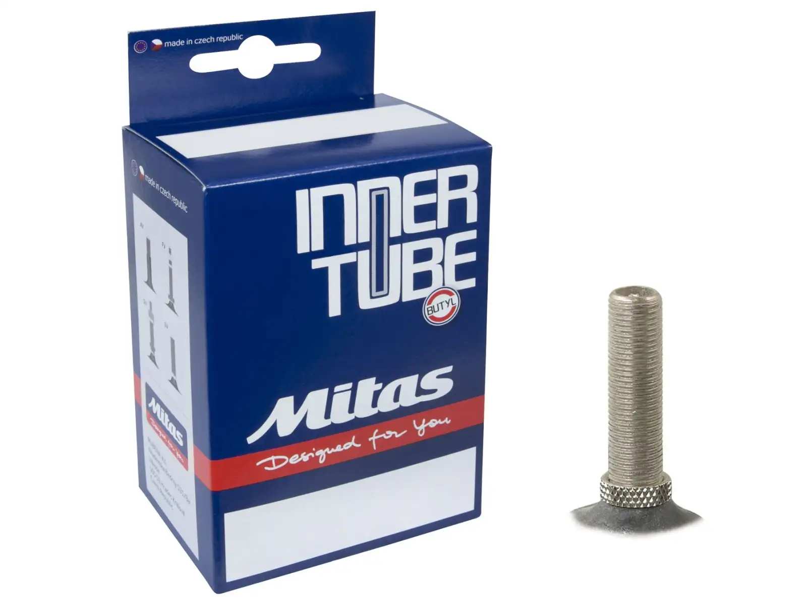 Mitas duša pre Moped/Babetta (ETRTO 2 1/4-16) autoventil
