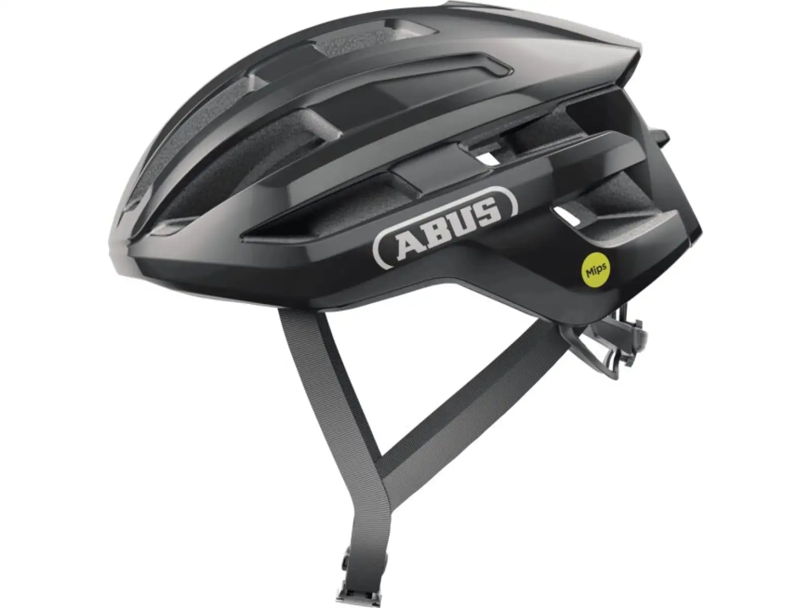 Abus PowerDome MIPS prilba Shiny Black