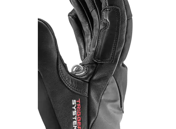 Leki Hevon Thermo 3D zjazdové rukavice Black