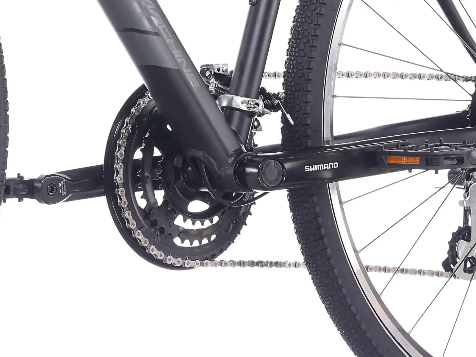 Rock Machine Rokk 30 trekingový bicykel Matte Black