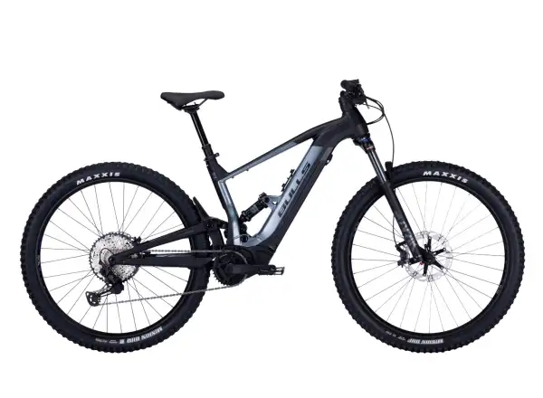 Bulls E-Stream EVO AM4 925 Wh e-bike čierna/chrómovo strieborná