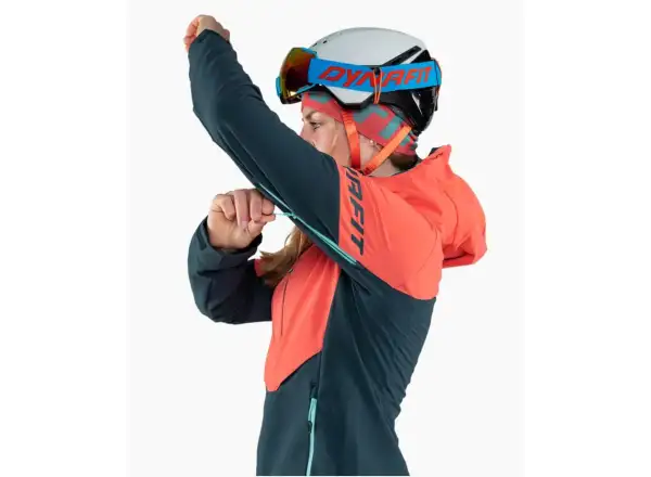 Dynafit Radical Infinium Hybrid Dámska bunda Hot Coral