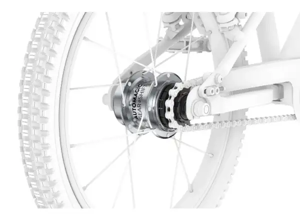 Woom 3 Automagic detský bicykel 16" Yellow
