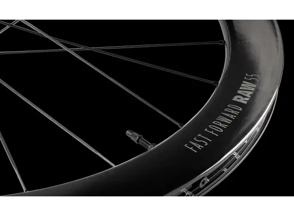 FFWD RAW CS 55 cestné výpletové kolesá Gloss Black