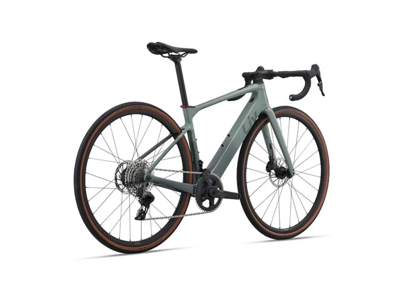 Liv Avail Advanced E+ Elite AR cestný elektrobicykel Eucalyptus/Ocean Storm