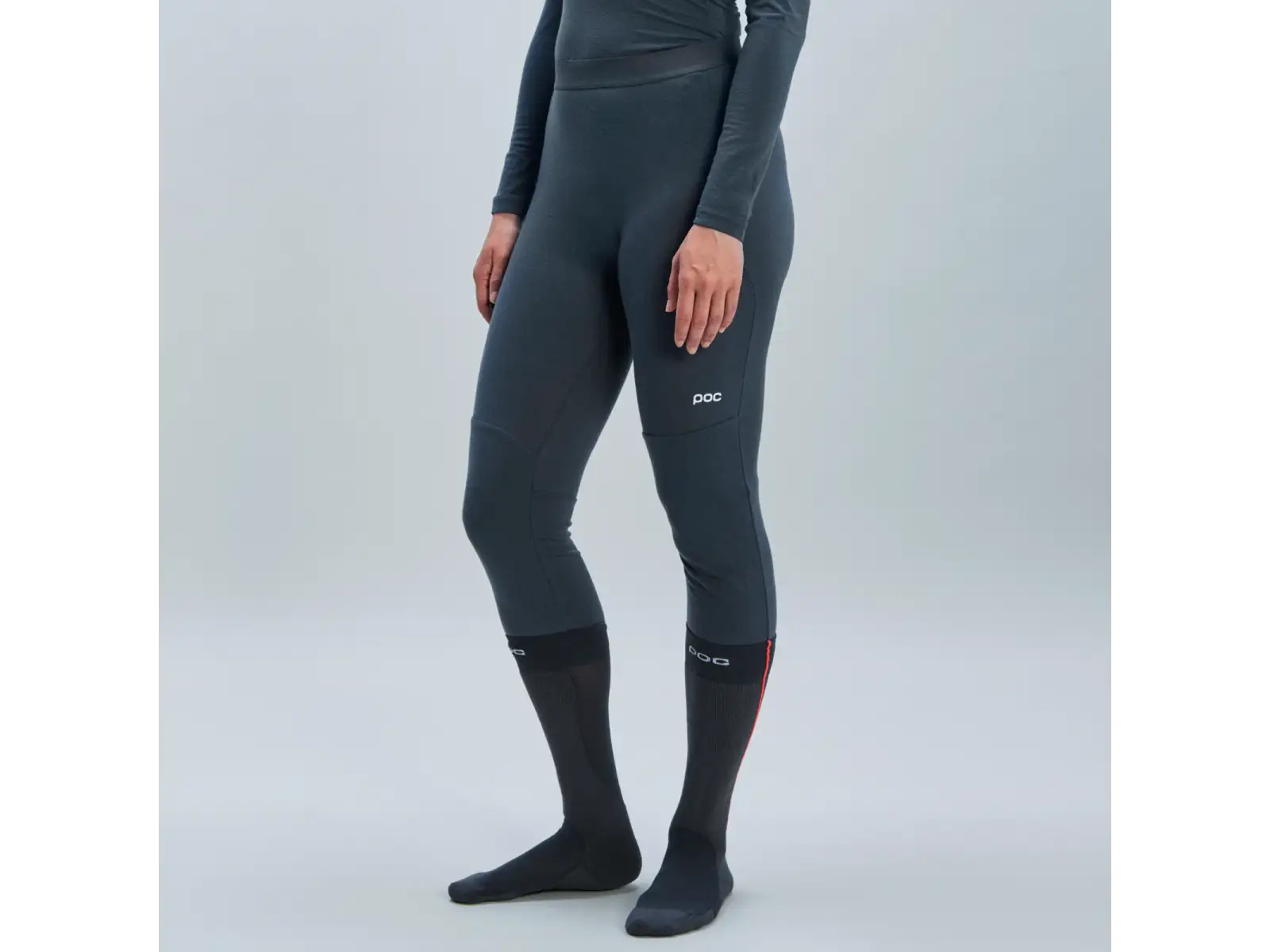 POC Merino 3/4 dámske spodné nohavice Sylvanite Grey