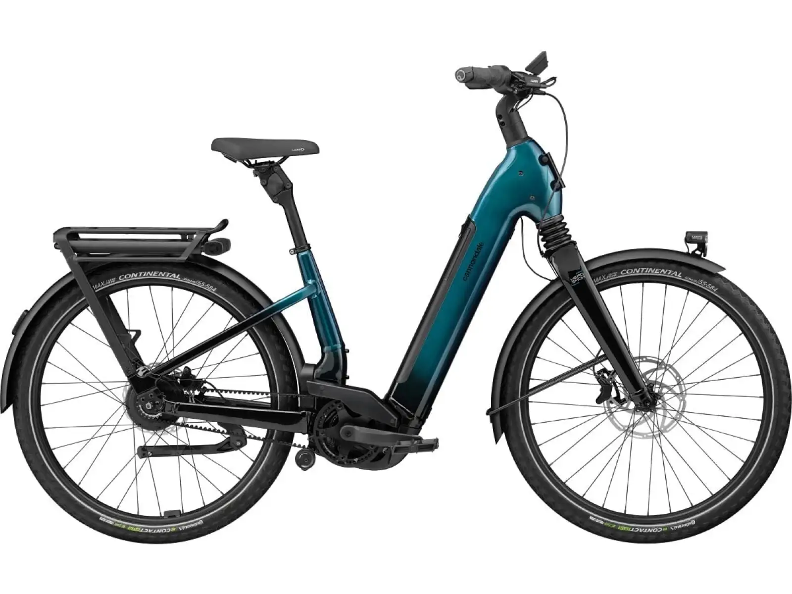 Cannondale Mavaro 1 LSTH Deep Teal nízkonástupový mestský elektrobicykel
