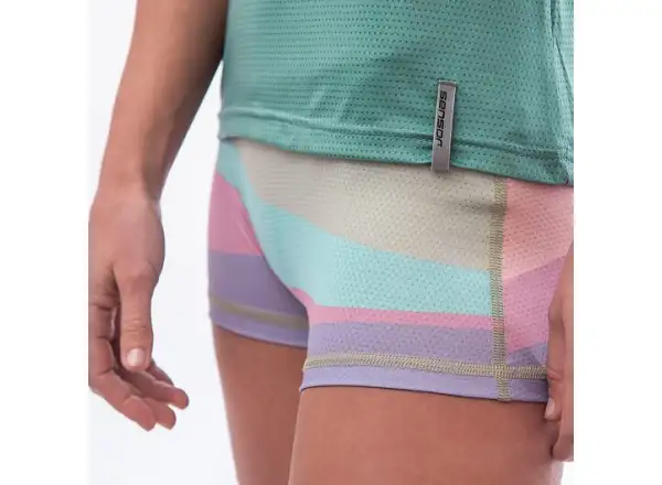 Sensor Coolmax Impress dámske tričko s krátkym rukávom Mint/Stripes