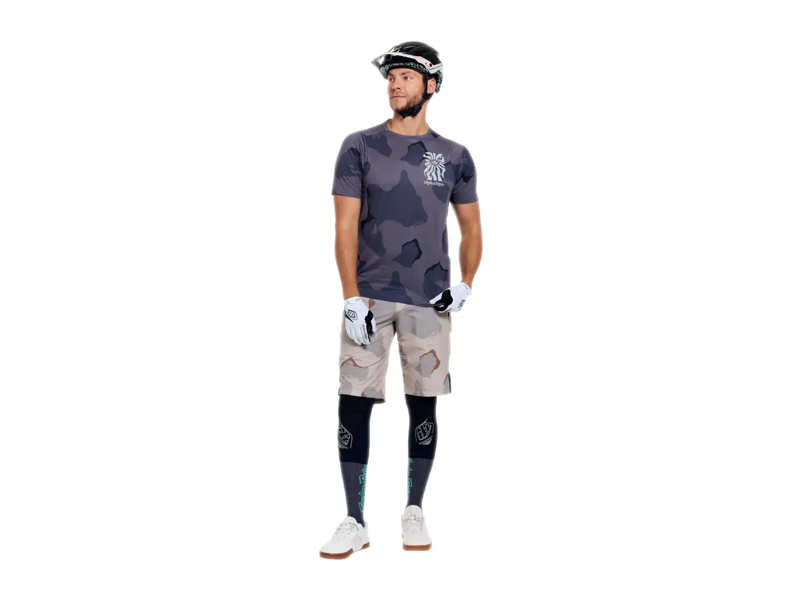 Troy Lee Designs Skyline Pro pánske nohavice Flow Camo Pumice