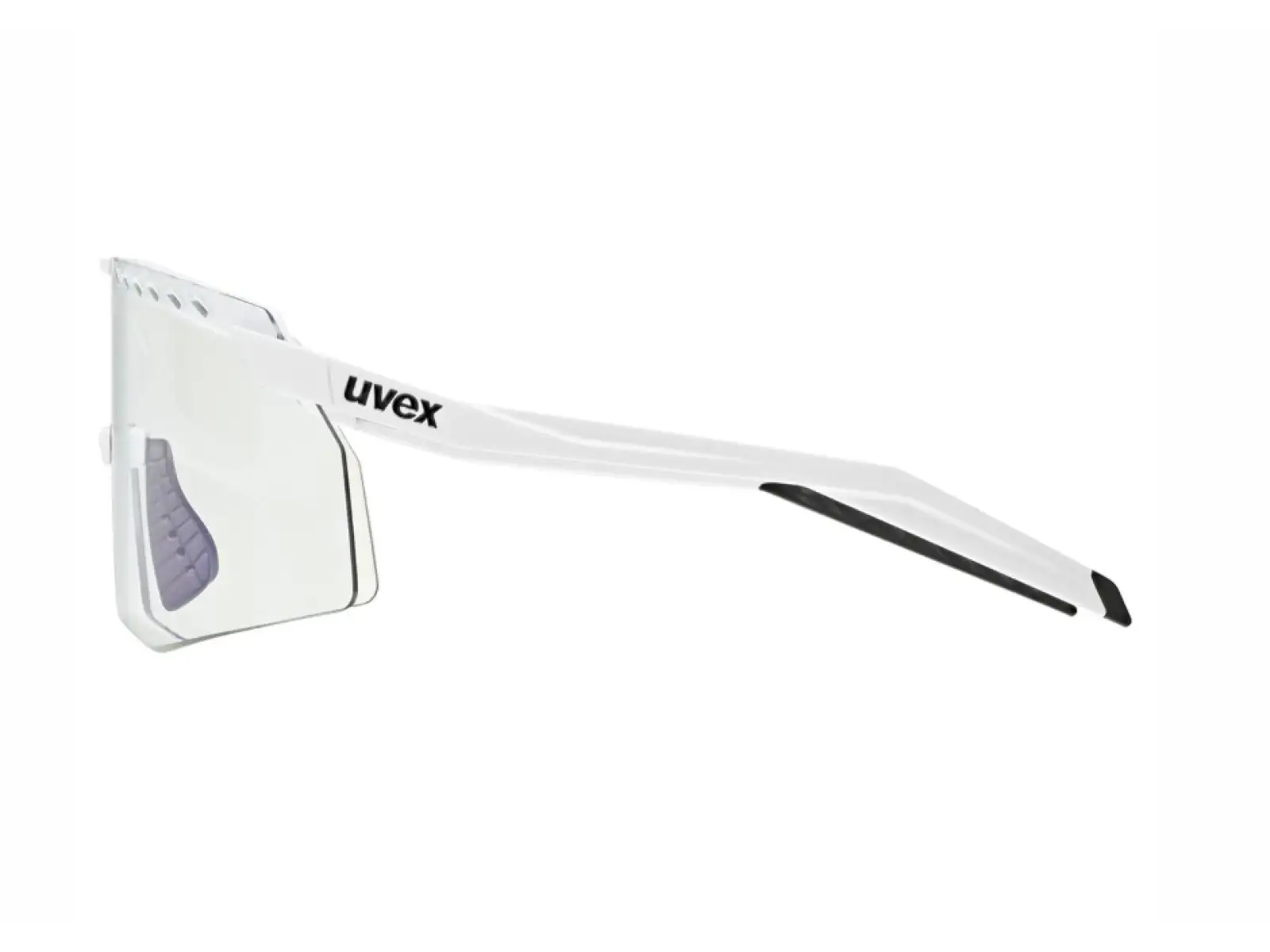 Uvex Pace Stage Variomatic okuliare White Matt/Mirror Blue